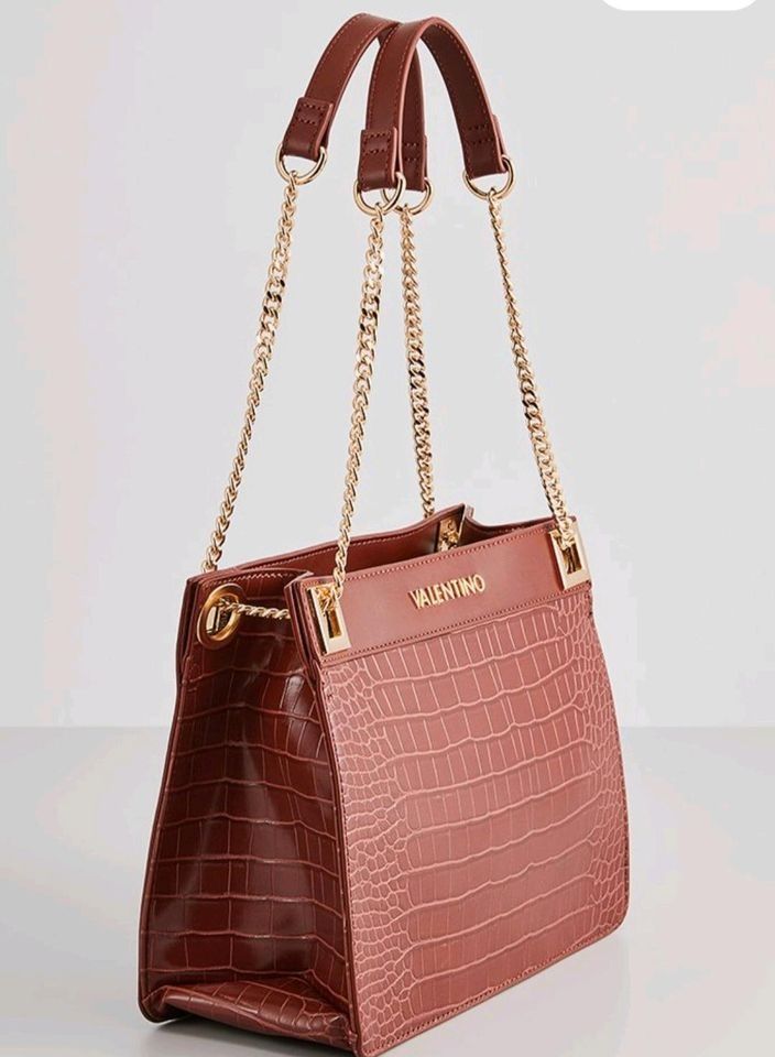 Сумка valentino коричнева