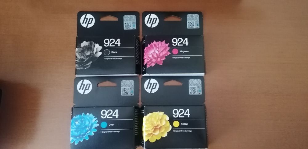 Tinteiros originais HP 924 todas as cores