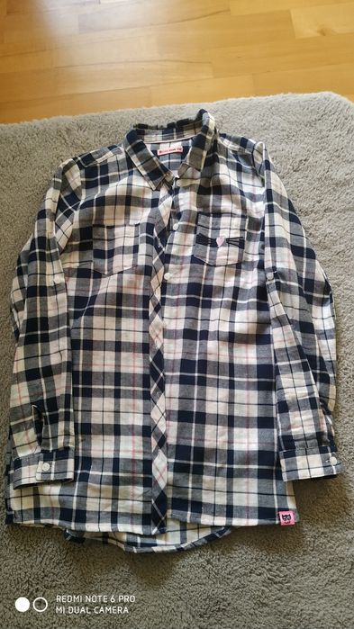 Koszula w kratkę 152 Smyk dziewczęca