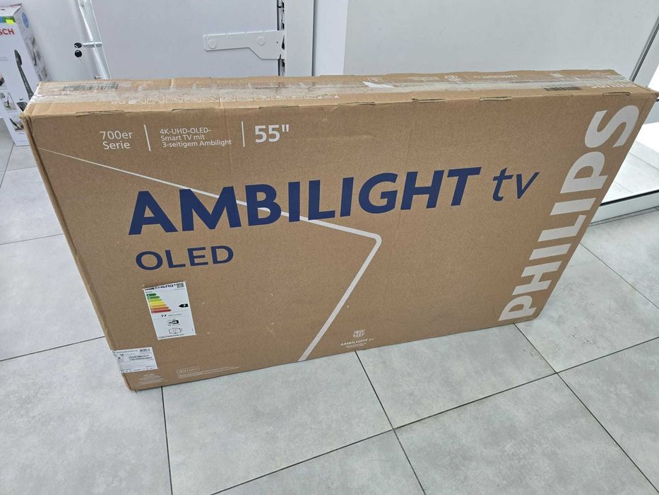 OUTLET Telewizor OLED 120Hz Philips 55OLED770 55 cali 4K gwar 2 lata