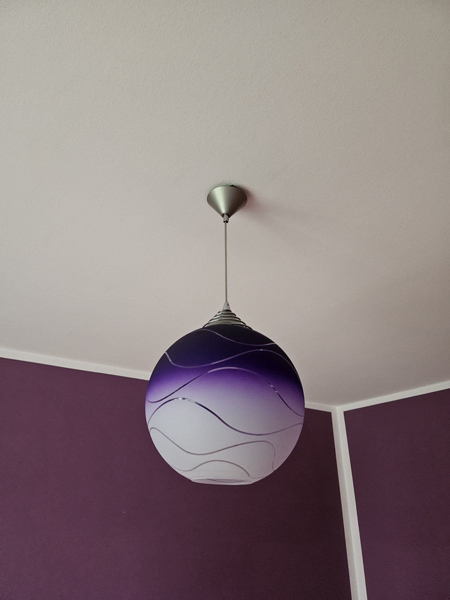 Lampa wisząca + kinkiet