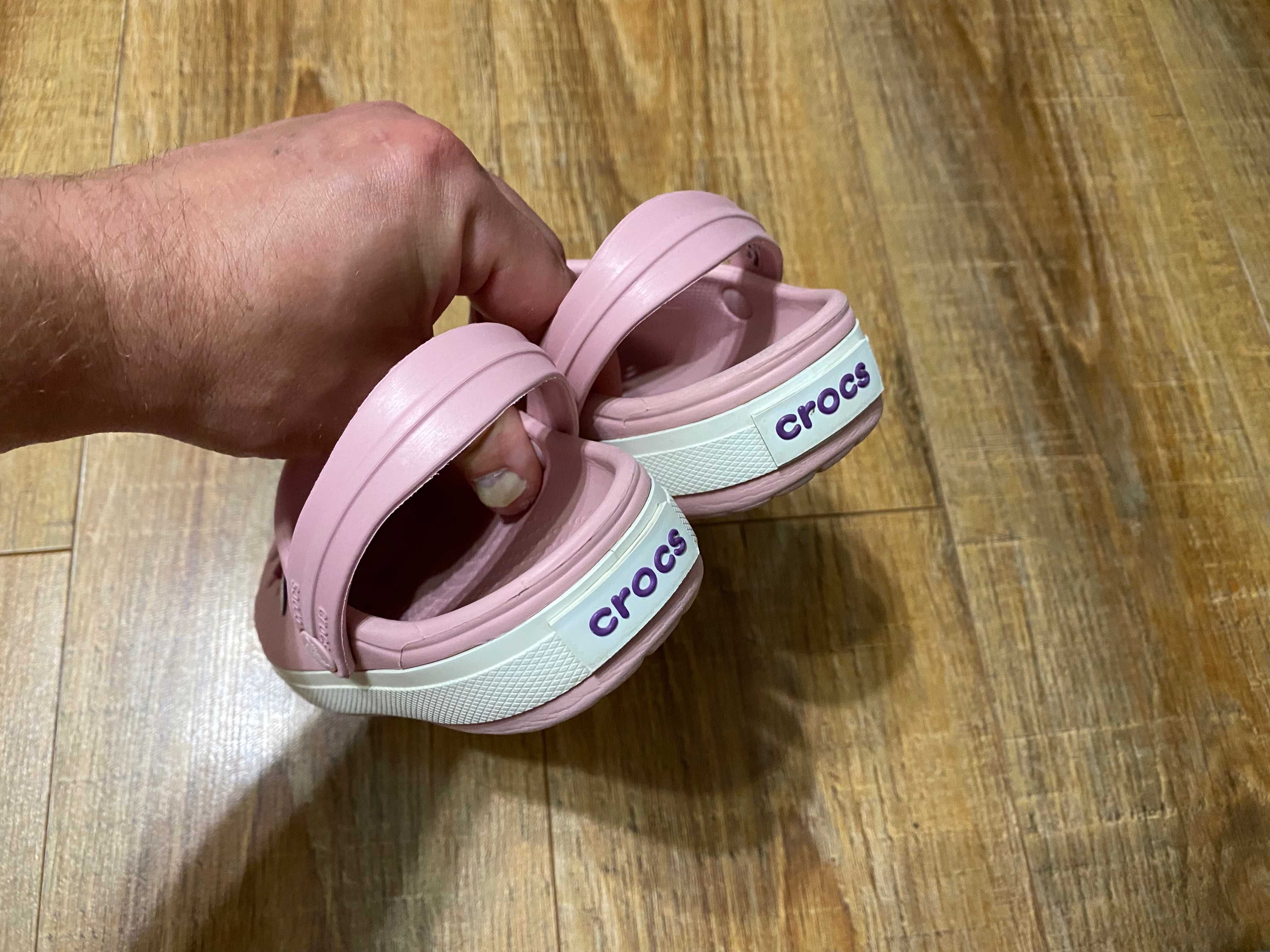 Crocs шлепки босоножки сандали детские на девочку сабо Крокс р.29 С-12