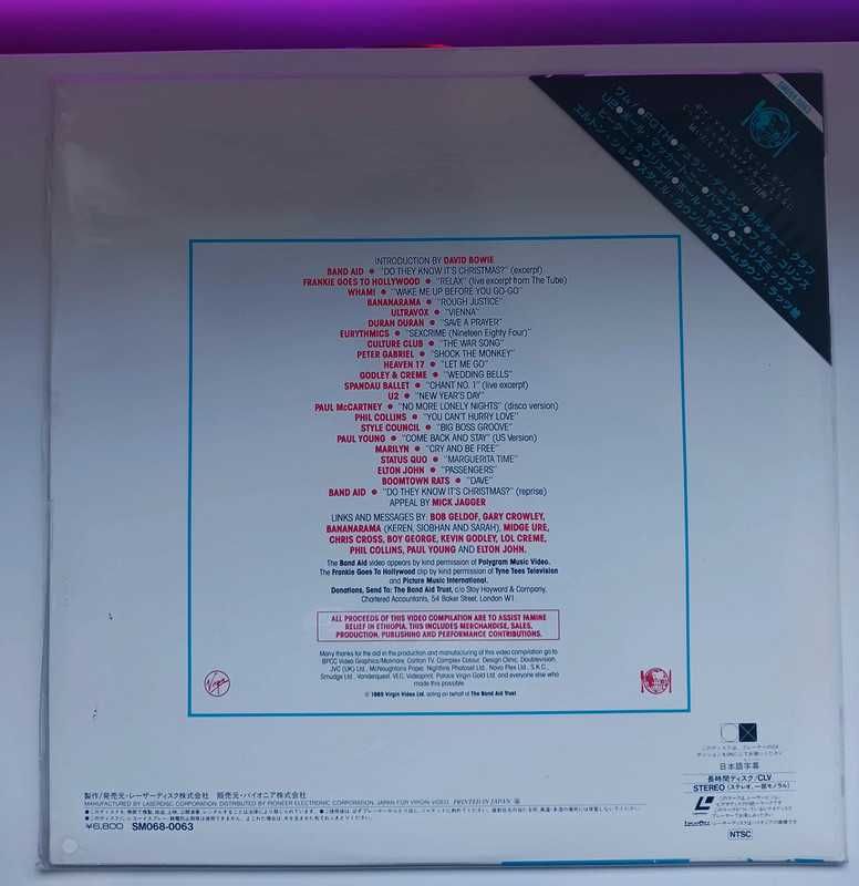 Laserdisc Laser disc Pack 5 (vendo em separado)