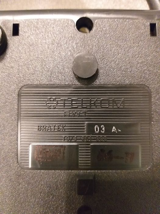 Telefon Bratek Telkom Rwt PRL