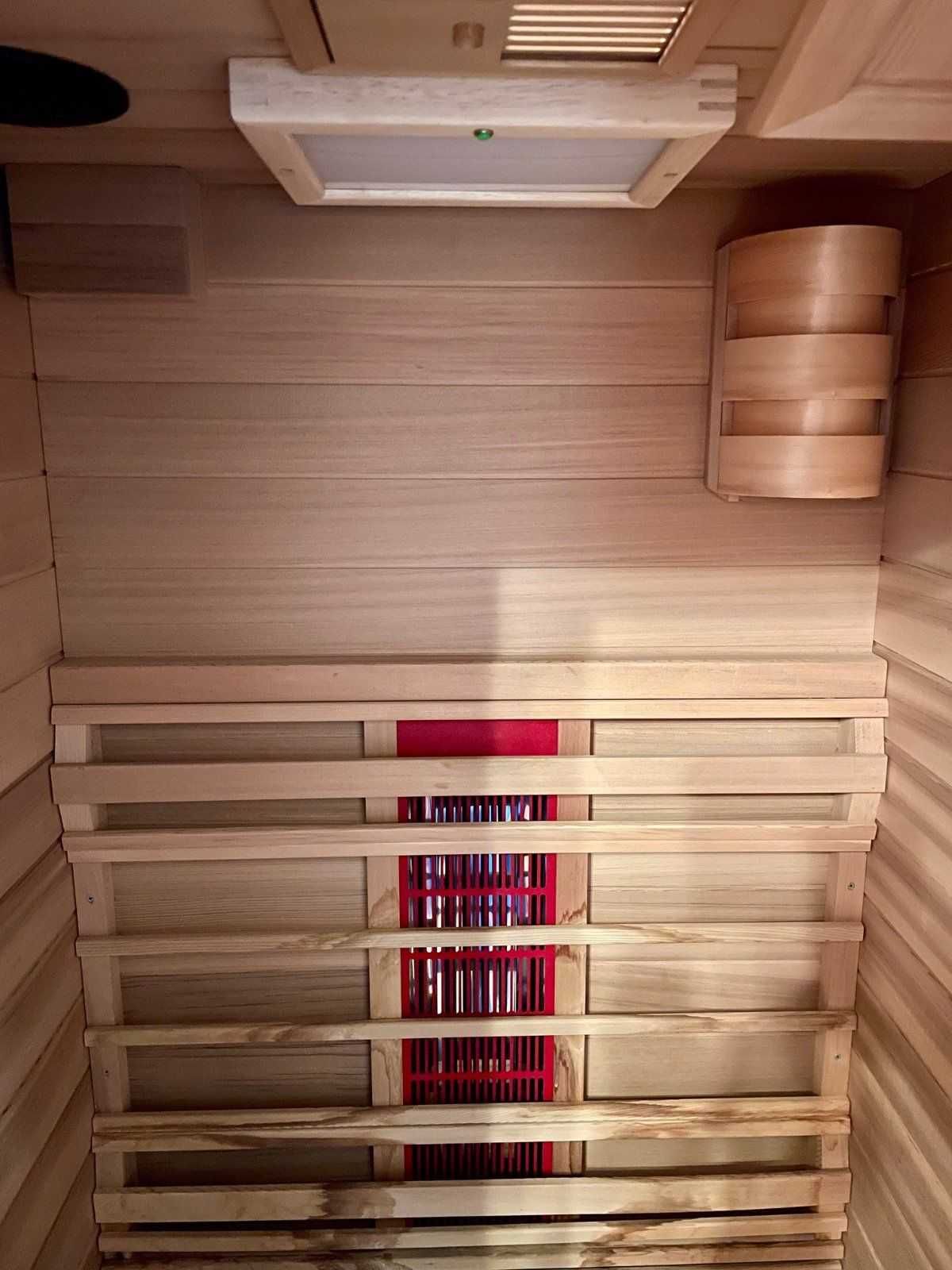 Sauna Kabina podczerwieni infrared ARMSTARK 1-2 osobowa panel dotyk