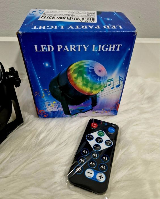 Bola luz led RGB