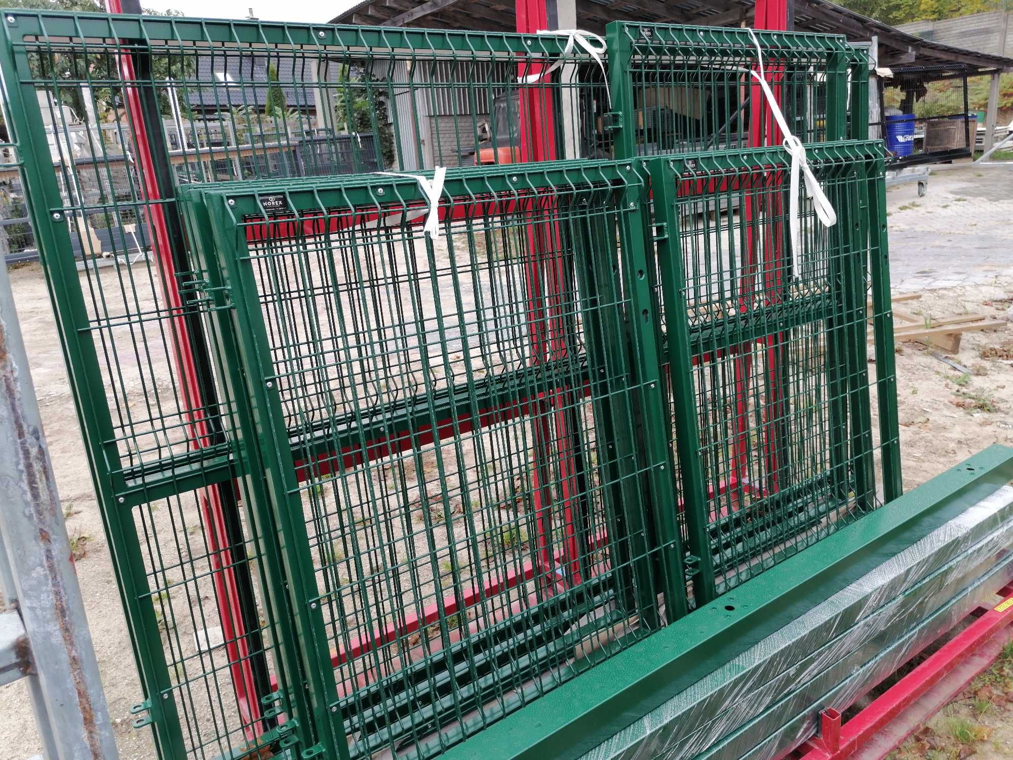Ogrodzenie 3D brama dwuskrzydłowa przesuwna furtka przęsło Palisada