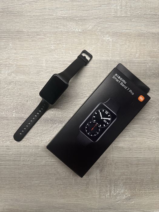 Фітнес браслет mi band 7 pro black