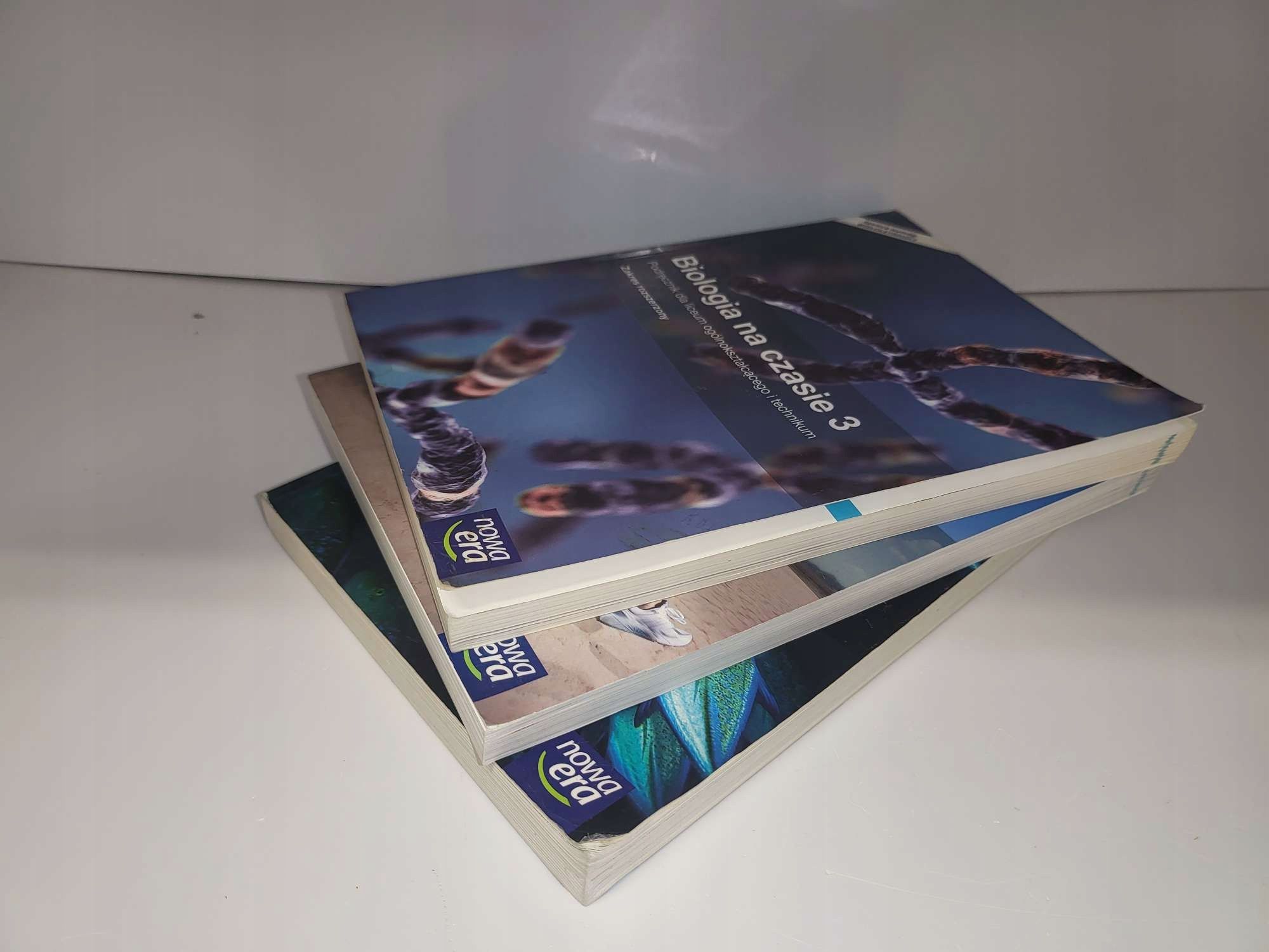 Biologia na czasie 1-3 1,2,3 Rozszerzenie Nowa Era liceum po gimnazjum
