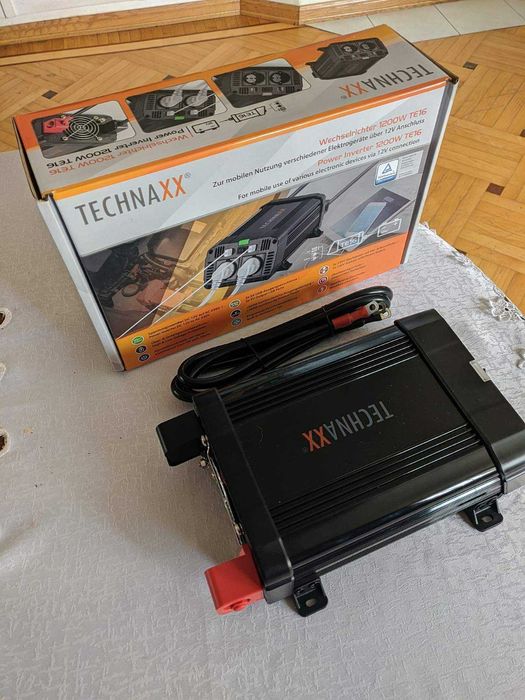 Інвертор автомобільний TECHNAXX TE16 power inverter 1200W