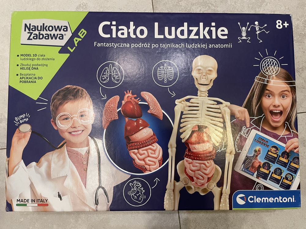 Ciało ludzkie 3D Clementoni