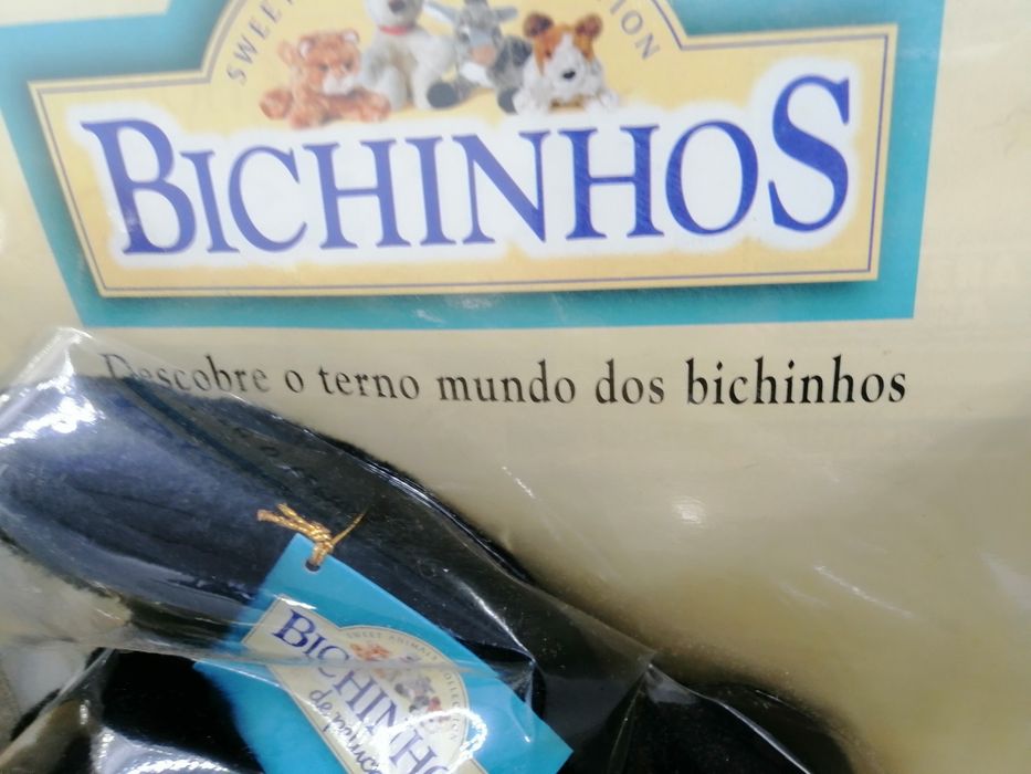 5 peluches vintage da coleção os bichinhos  embalados novos