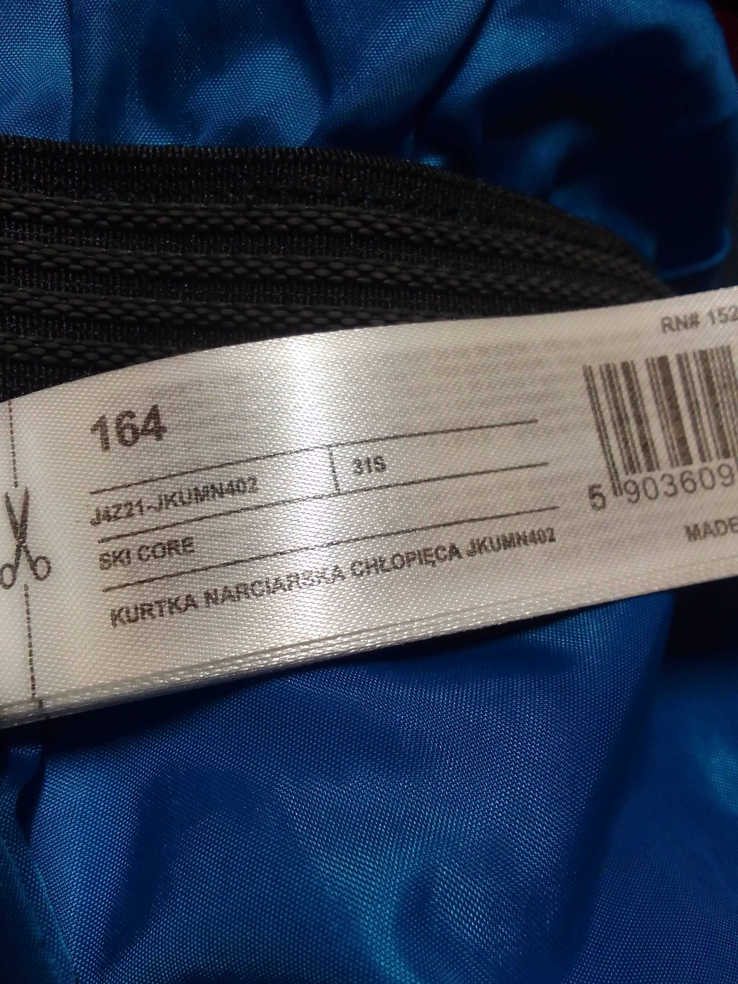 Kurtka narciarska 4F 164 męska chłopięca membrana 8000 zimowa