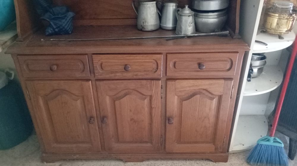 Móvel de cozinha antigo