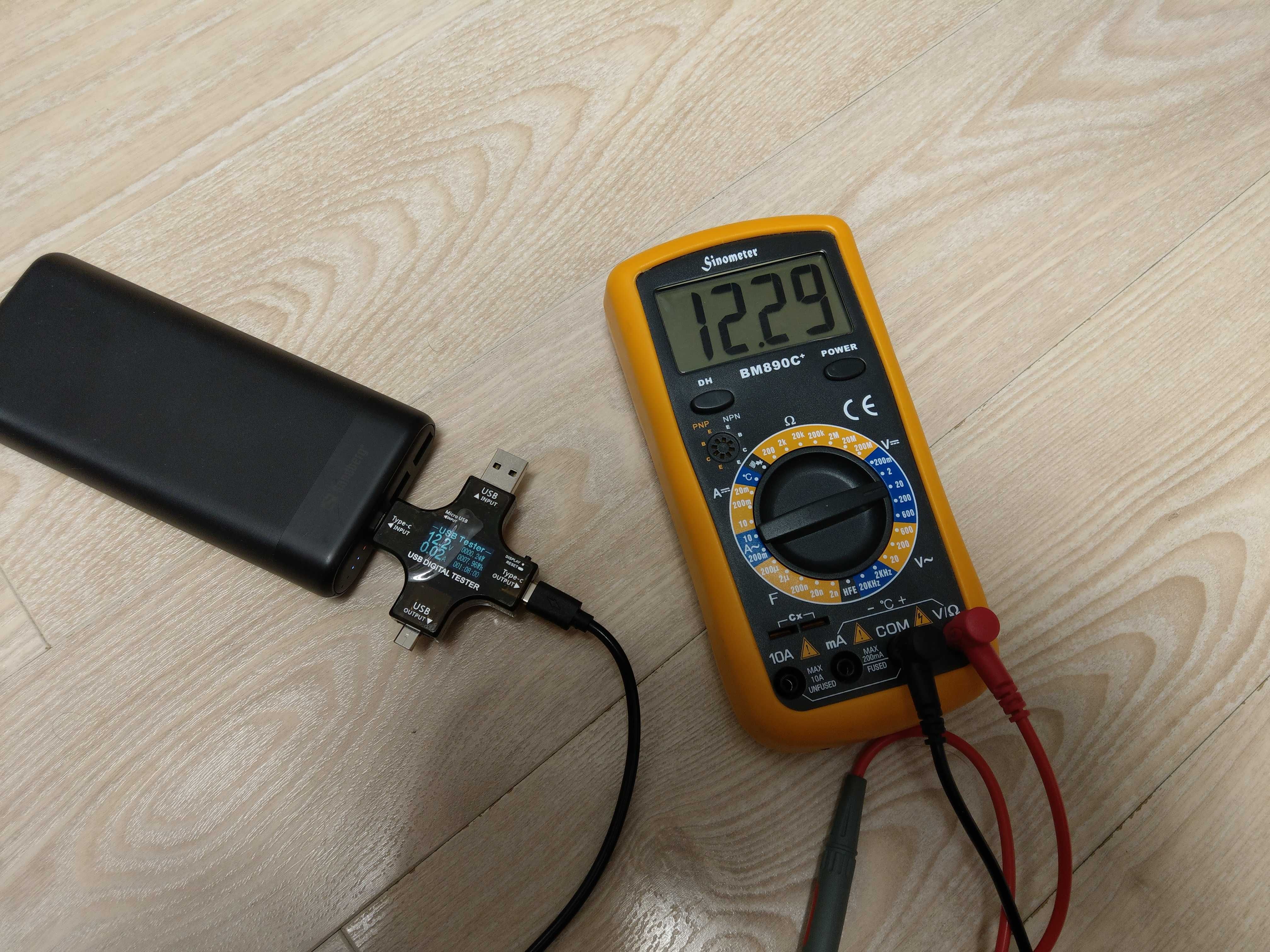 Кабель для роутера (12 V) від павербанку (USB Type-C; Power Delivery)