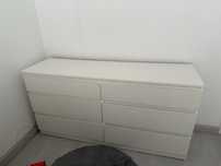 Vendo cama de casal + cómoda IKEA
