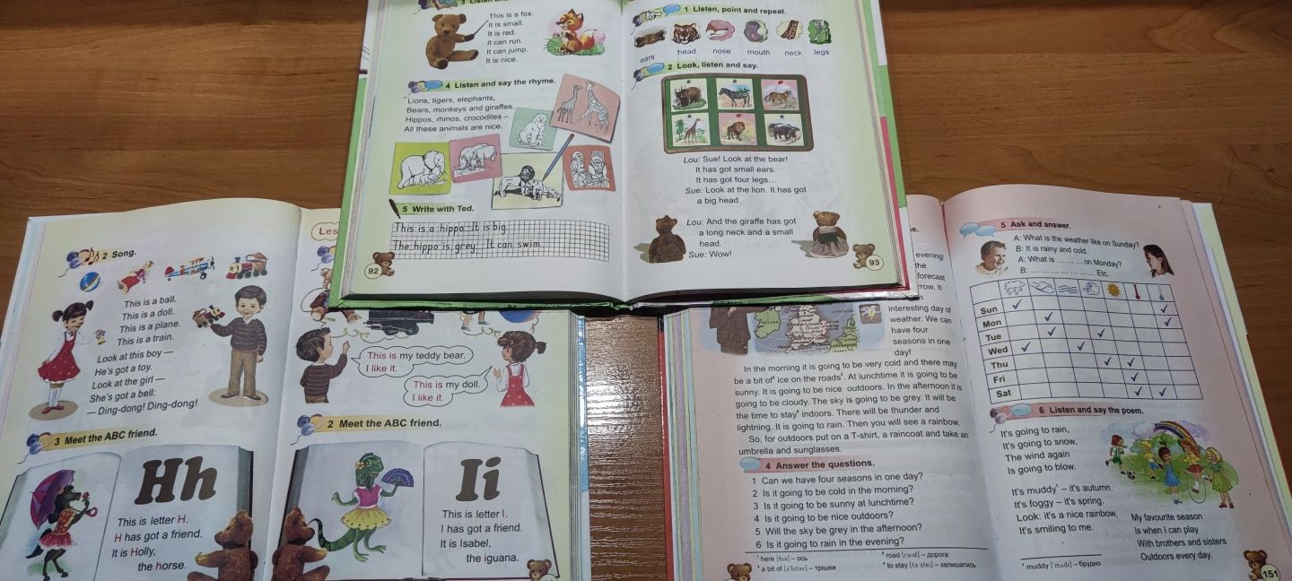 Английська мова Карпюк 1, 2, 3 класс