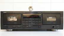 Yamaha KX-W392 Duplo Tape Deck Cassetes autoreverse