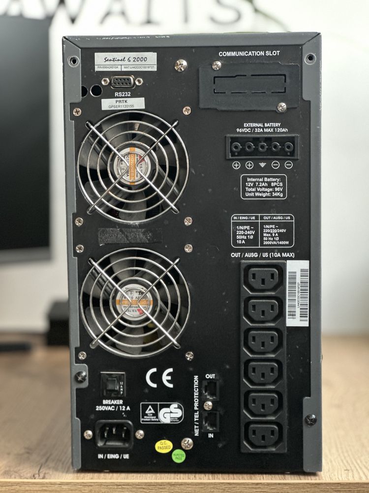 ДБЖ (UPS) Aros Sentinel 6 2000 (Online)