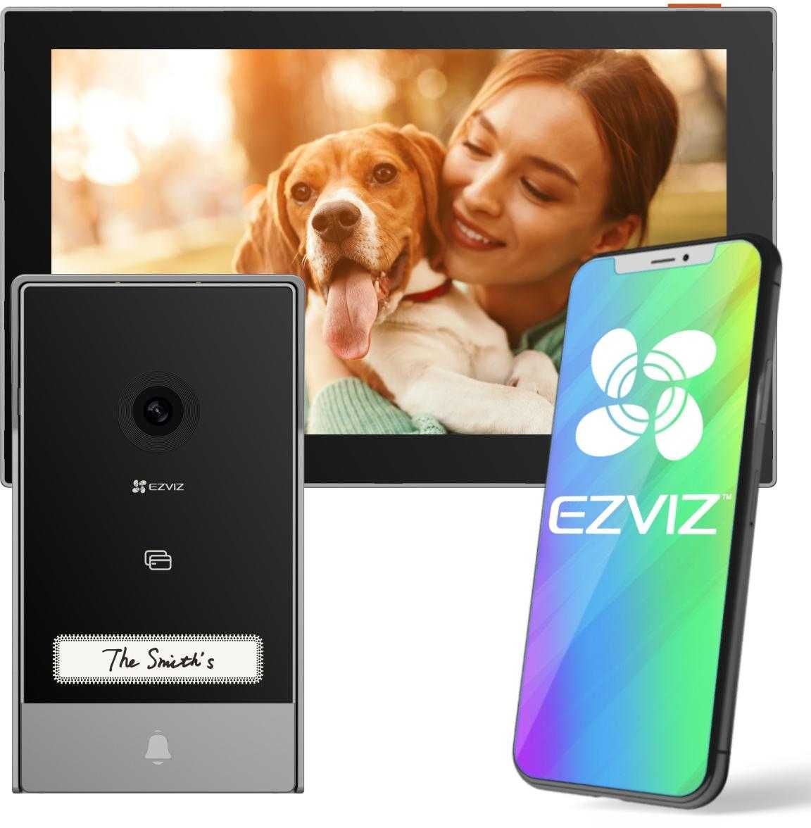 Wideodomofon EZVIZ HP7 monitor dotykowy Wifi SD Eltrox Olsztyn