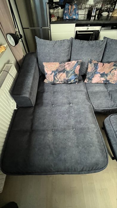 Sofa narożnik 175x256 cm Befame Belavio piekna