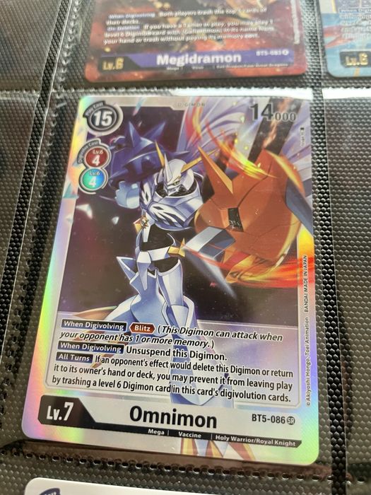 Digimon tcg ccg BT-05 battle of omni