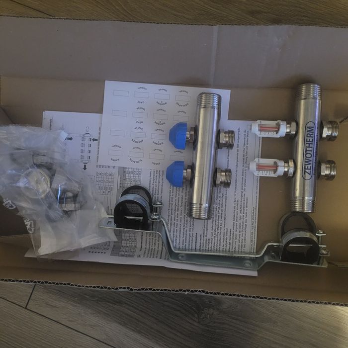 Rozdzielacz 2 do ogrzewania podlogowego