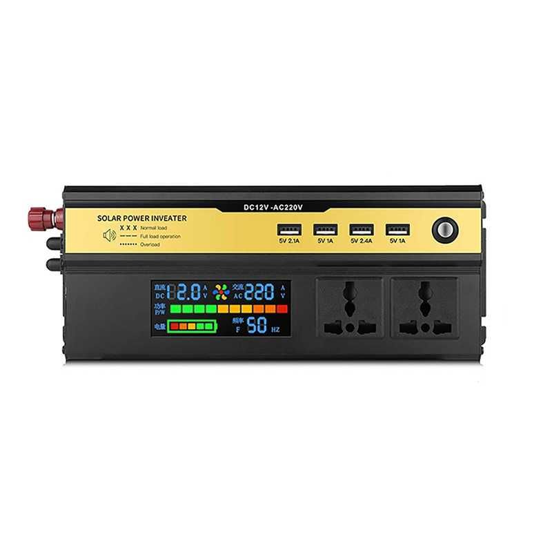 Inversor  DC 12V, 24V para 220V AC, 3000w