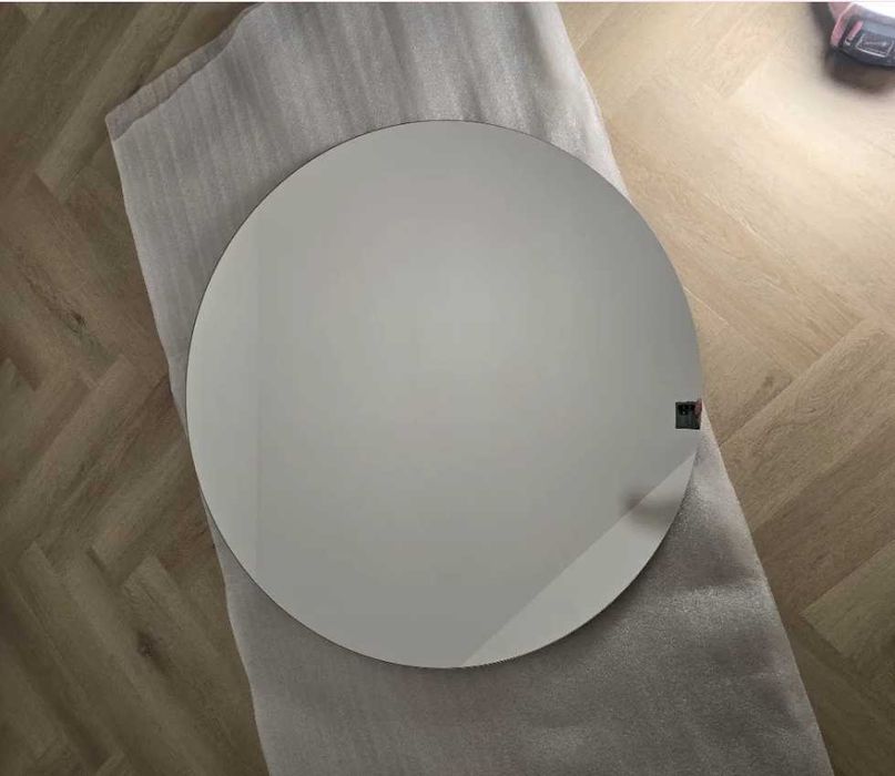 Lustro okrągłe fi 100 z oświetleniem LED