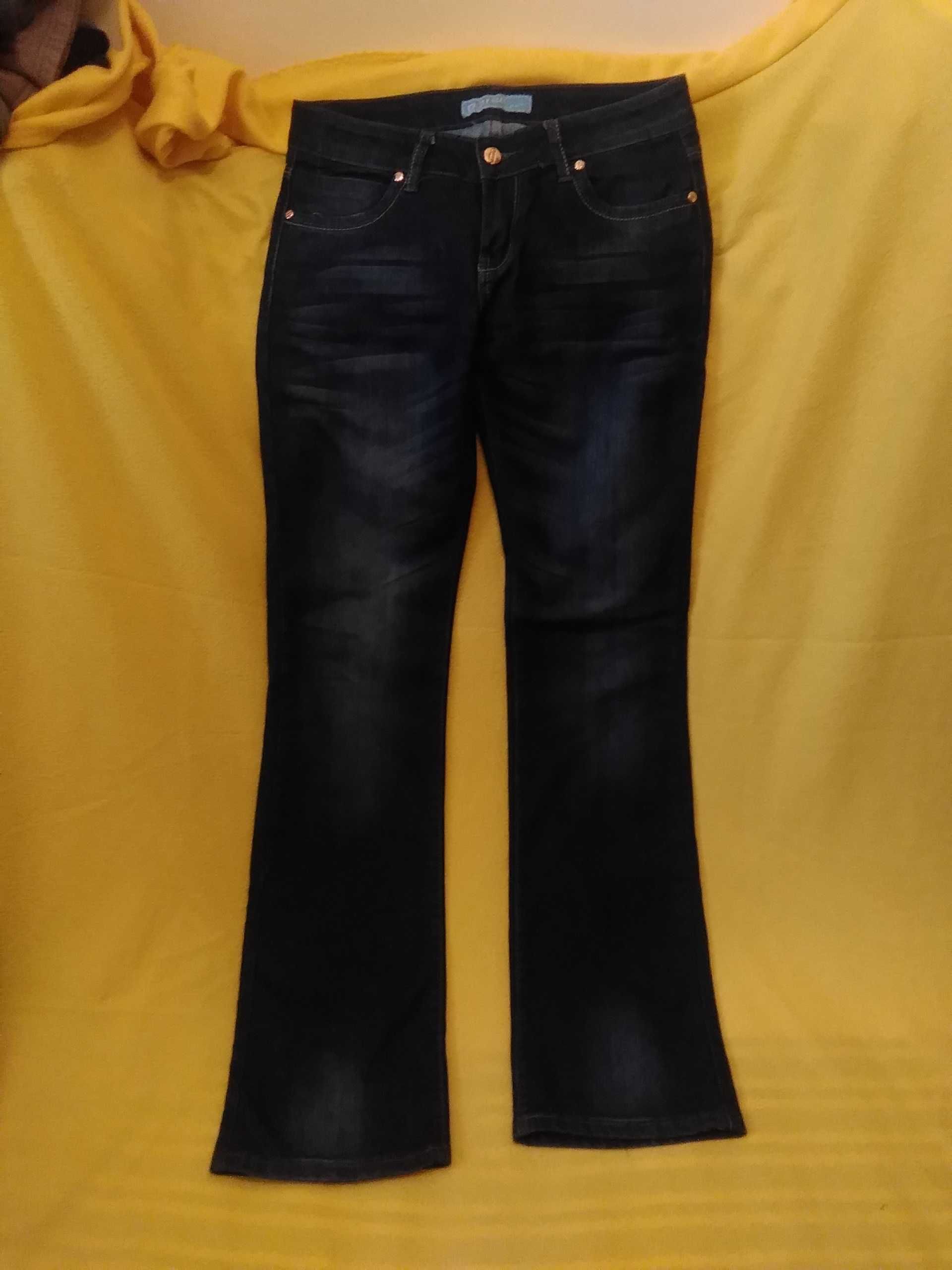 Dzinsy damskie spodnie Dzire jeans vintage klasyka rozm.29