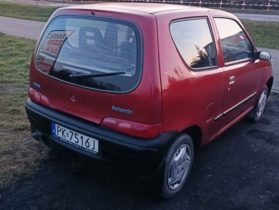 Fiat Seicento zadbany możliwa zamiana