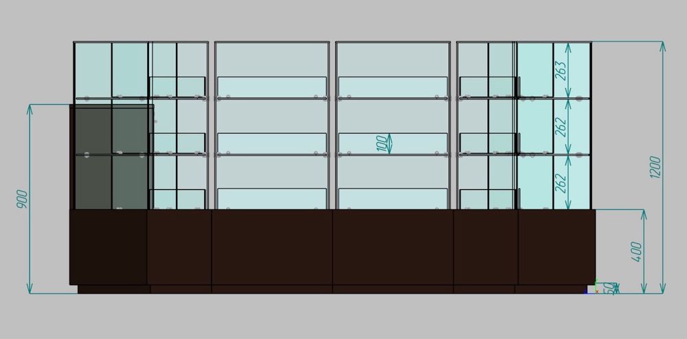 Торговий острівок 2 на 3 м