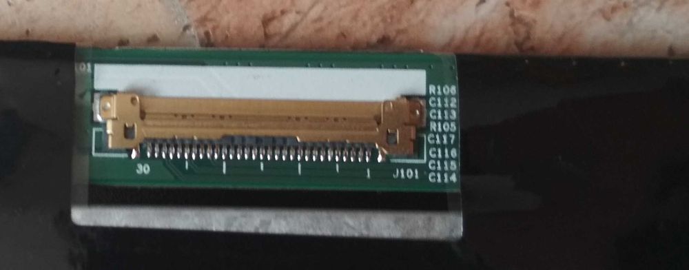 IPS матрица экран ноутбука 15"  16:9 FullHD ушки верх и низ