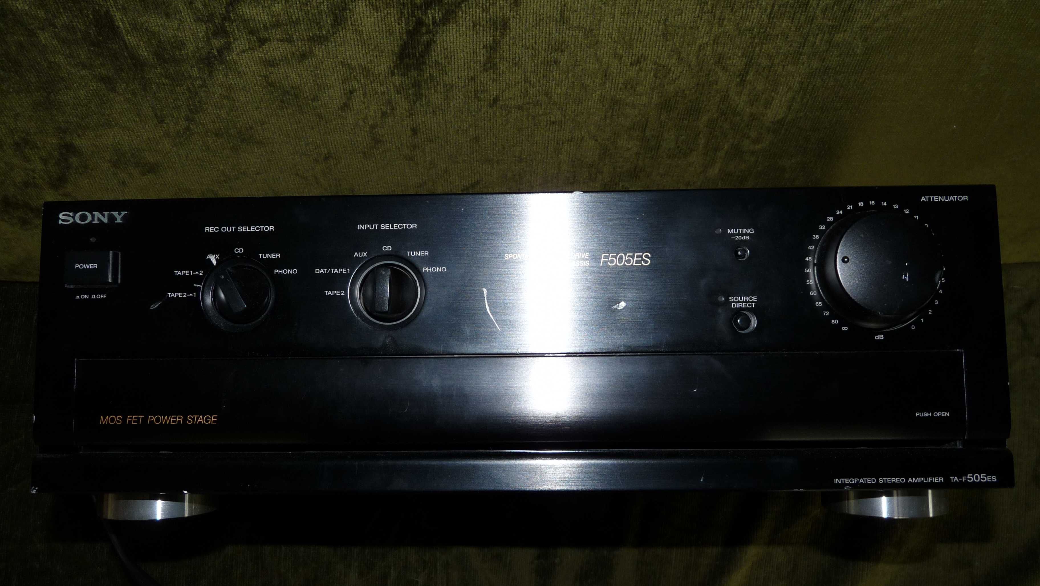 wzmacniacz zintegrowany Sony TA-F 505 ES