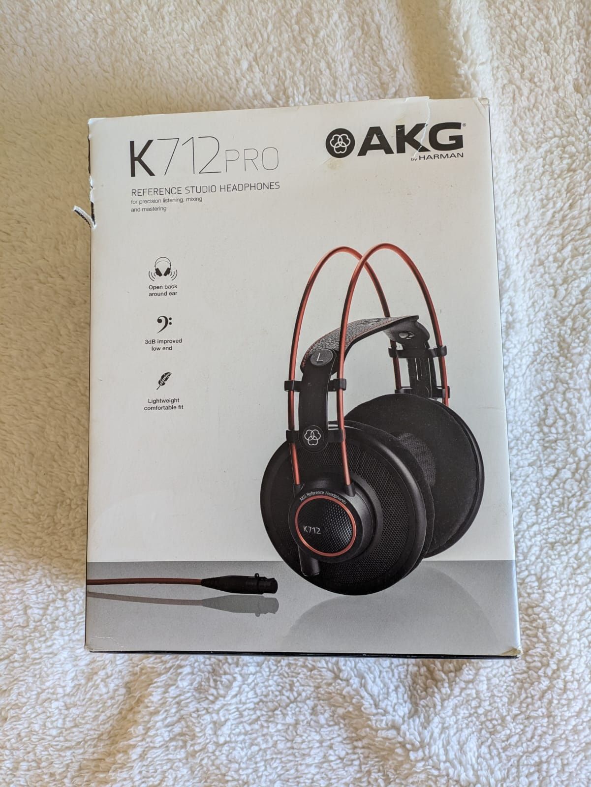 Headphones AKG K712 PRO OPEN BACK