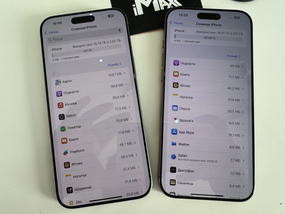 iPhone 16 Pro 256Gb Black, Natural Titanium, Офіційна Гарантія, Європа