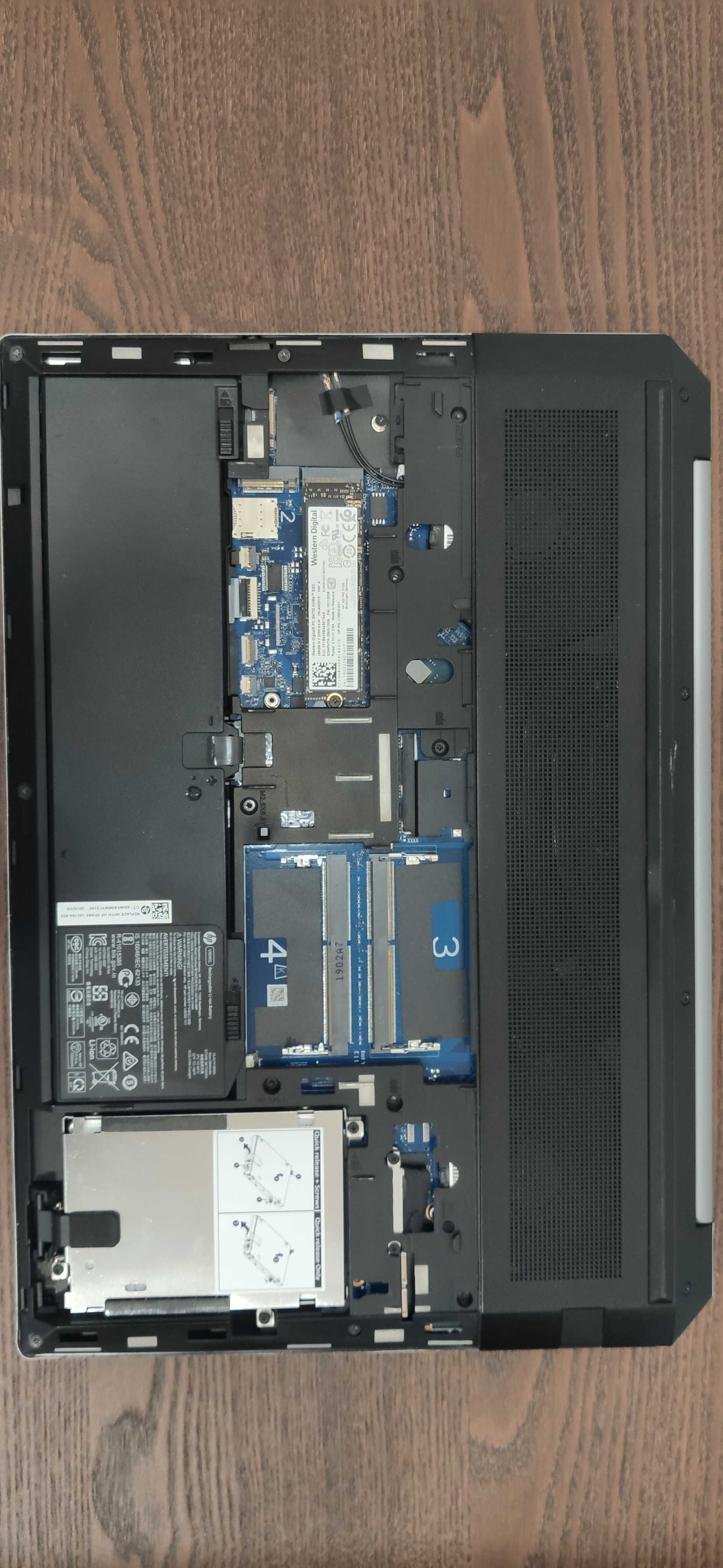 HP Zbook 15 G5 15.6" FHD | i7-8850H | 32GB | SSD 250GB+1000GB | P1000