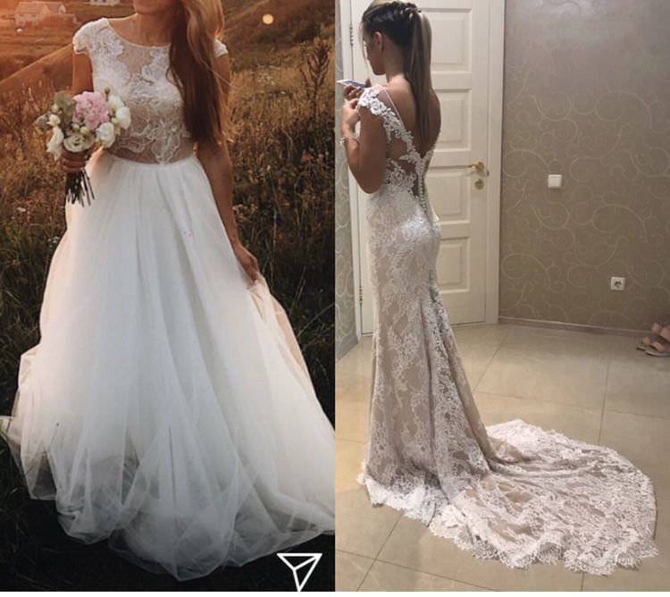 Продам двв весільних плаття