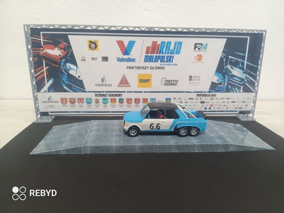 Brama rajdowa w skali 1:43