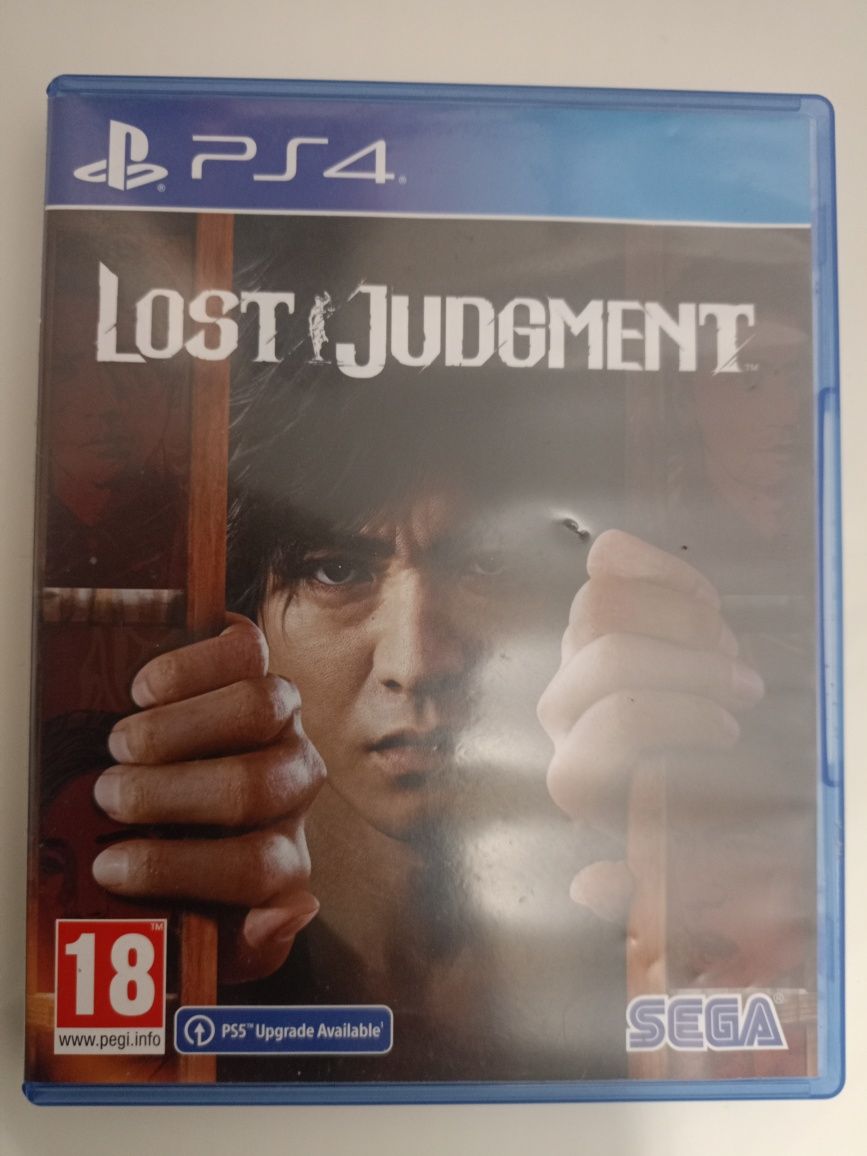 Lost judgment gra PlayStation 4 PS4/ PS5 upgrade