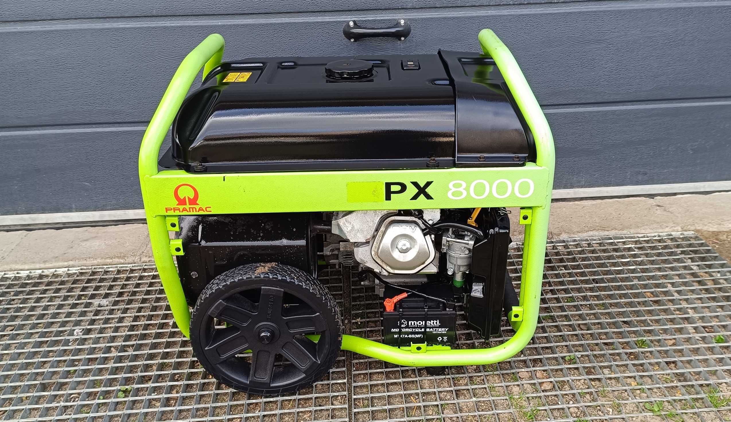 Agregat prądotwórczy Włoski Pramac PX8000 AVR 5.4kW 2017r EL.Starter