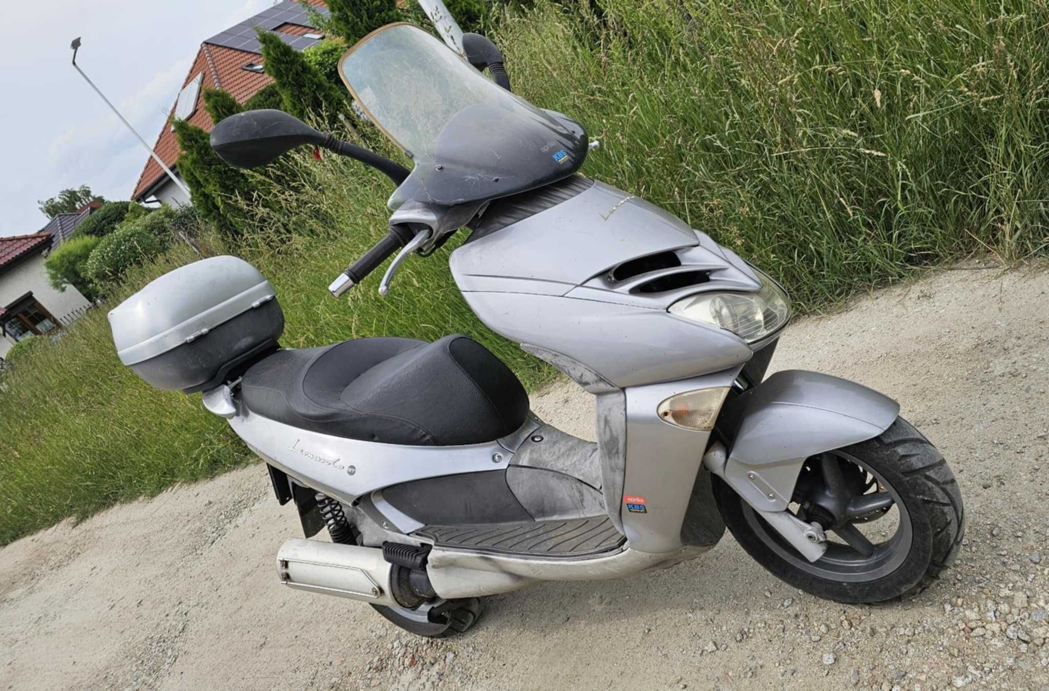 Aprilia Leonardo 125 - 2002R  /  25tyś km. Opłacona ! + kufer
