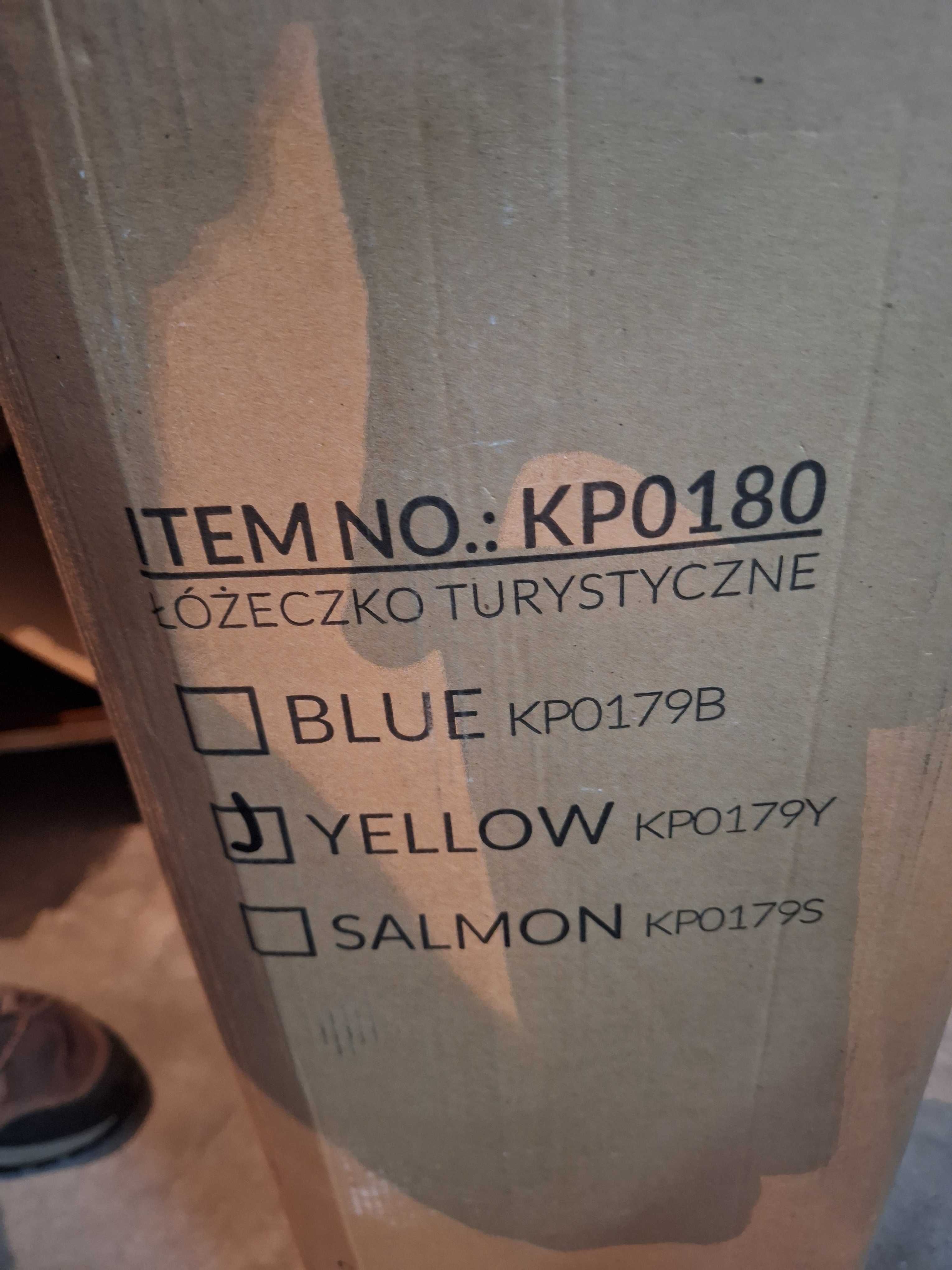 Łóżeczko turystyczne z materacem oraz z moskitierą