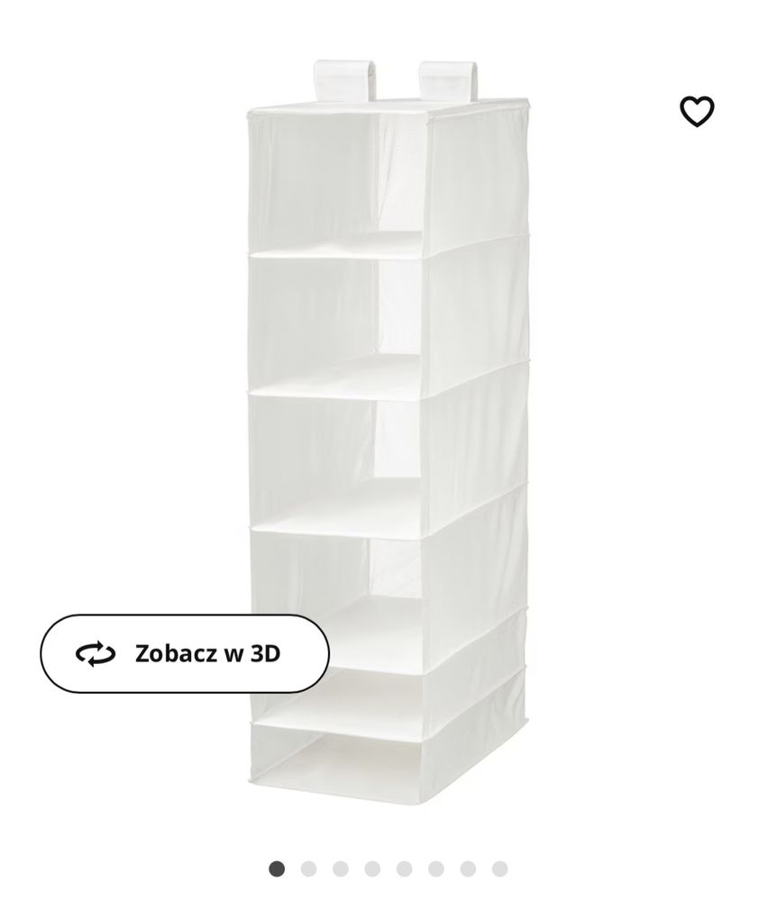 Pułka wisząca Ikea Skubb