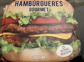 Livro de culinárias  HAMBURGUERES GOURMET
