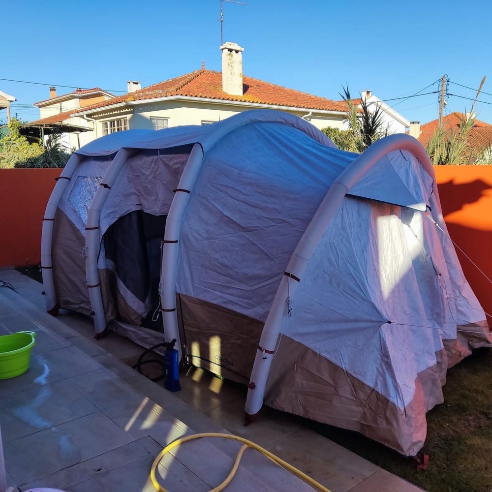 Tenda Decatlon 6 pessoas -  Quechua 6.3 Air Seconds Famlily