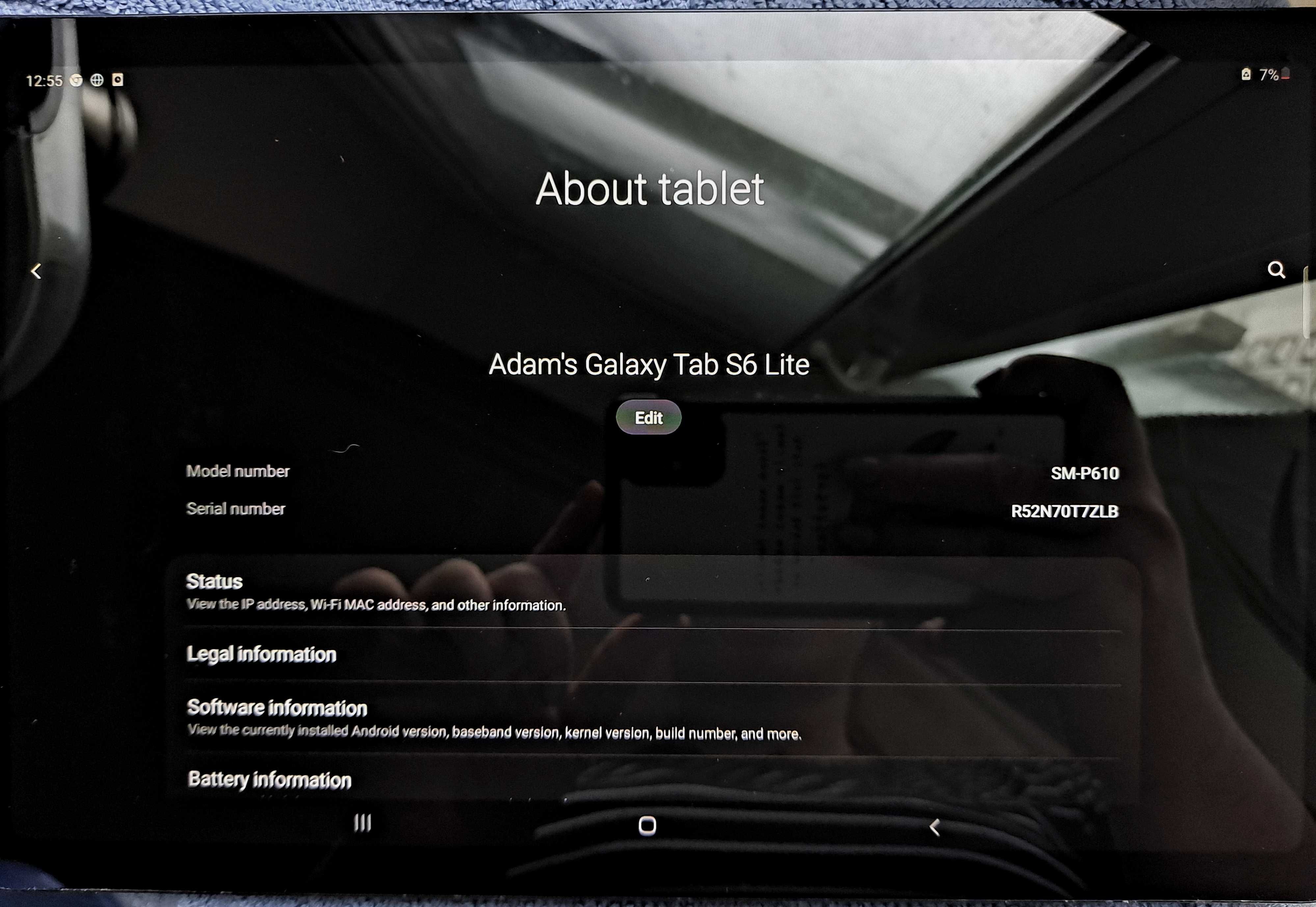 Samsung Tab S6 Lite Самсунг планшет