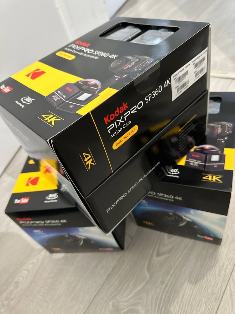 Gopro экшн камера KODAK pixpri SP360 4K DUAL pro pack