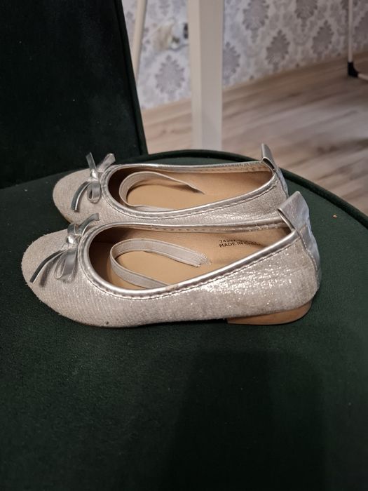 Balerinki dziewczynka srebrne r. 27