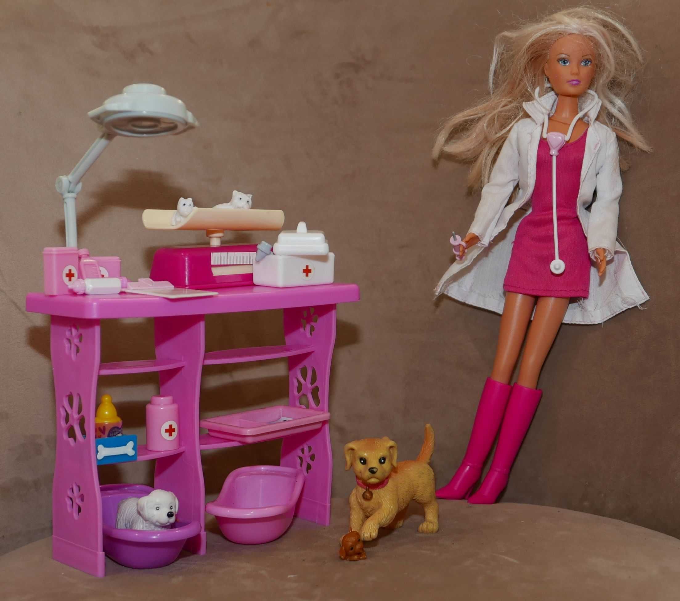 Zestaw Barbie weterynarz plus niespodzianka